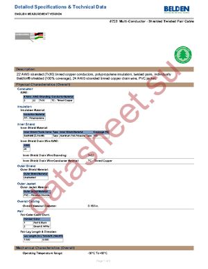 8723 060U500 datasheet  